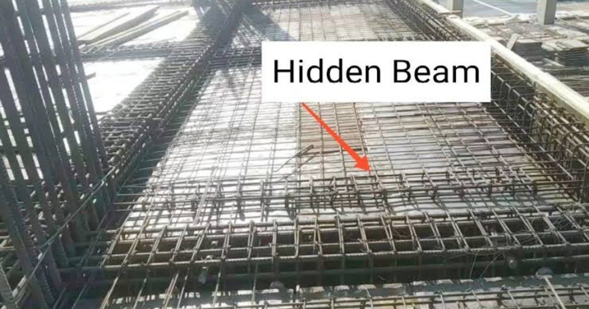 په ساختمان کی پټ بیم څه ته وایي؟