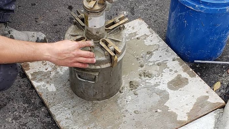 کانکریټو کنترول ټیسټونه