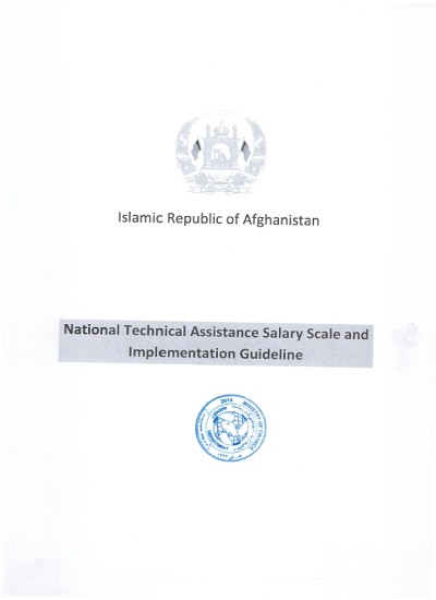 National Technical Assistance (NTA) salary scale and Implementation Guideline