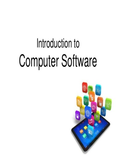 Introduction to Computers and Software - Chapter 5, Input