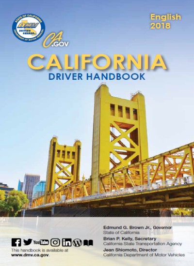 California Driver Handbook 2018