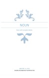 Noun in Eglish language grammar cover image