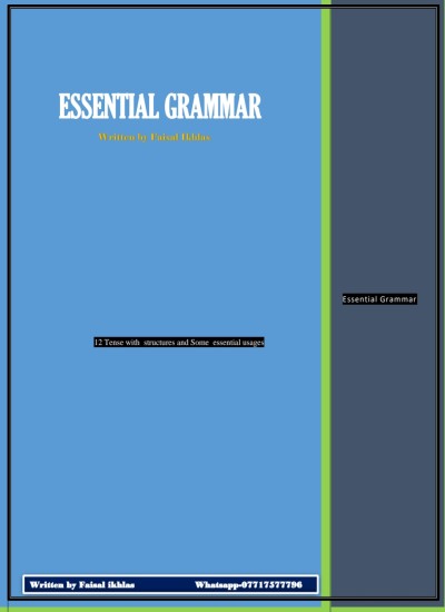 Essential Grammar