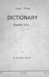 ENGLISH - DARI DICTIONARY cover image