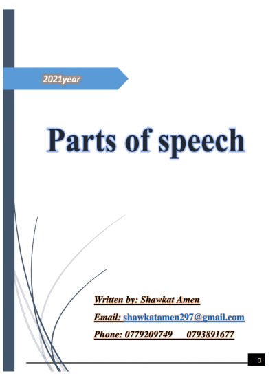 Parts of Speech