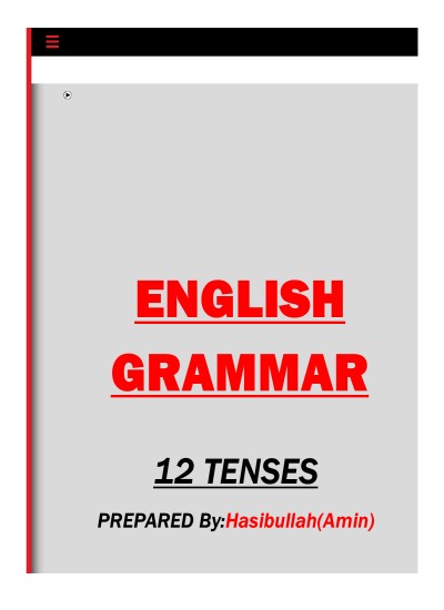 English grammar