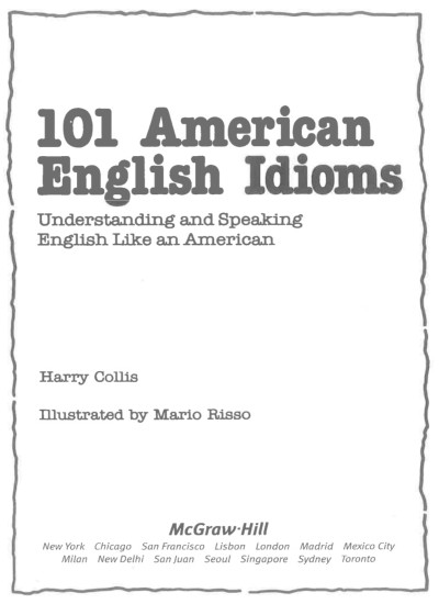 101 American English Idioms