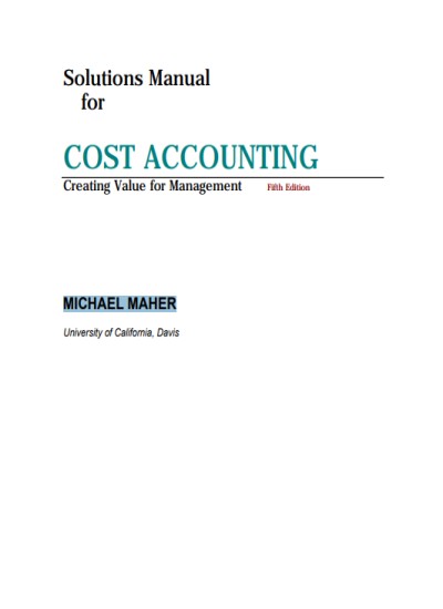 Cost Acconting