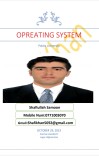 Opreating System in the Pashto cover image
