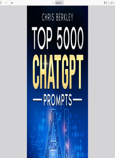 Top 5000 ChatGPT Prompts