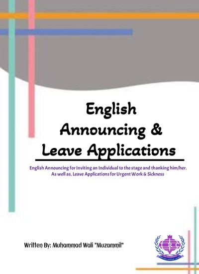 Announcing & Leave Applications For Urgent Work & Sickness