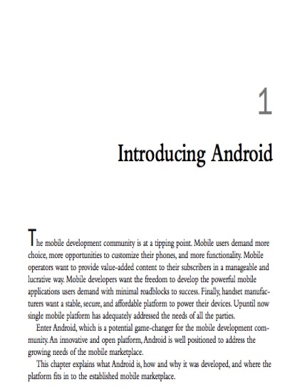 Introducing Android
